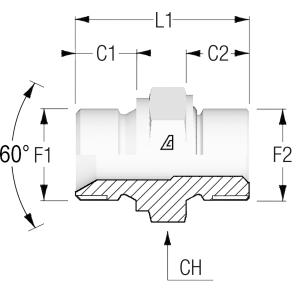 Straight Male BSP60 1/4