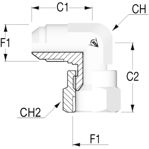 90 JIC Female 1 1/16