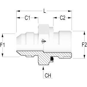 Straight Male JIC 1 1/16