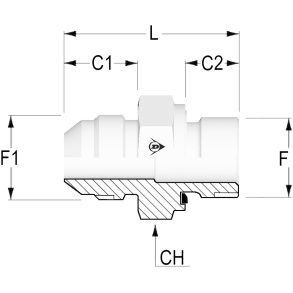 Straight Male JIC 9/16
