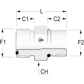 Straight Male ORFS 11/16