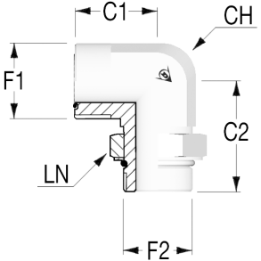 90ADJ Male ORFS 9/16
