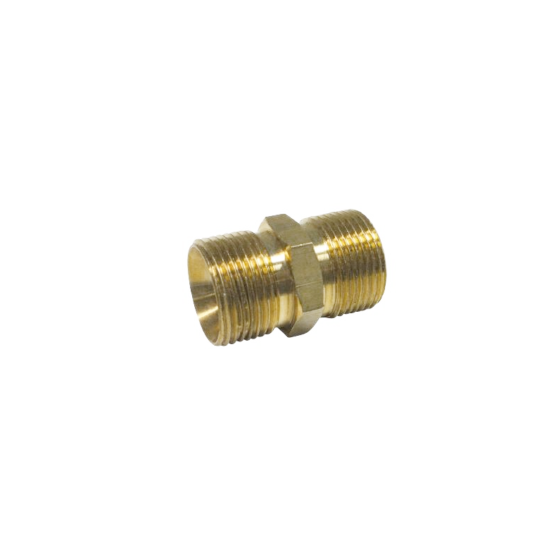 M22X1,5 x M22X1,5 adapter hjtryk med udvendig gevind kort model 1220554