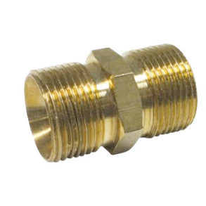 M22X1,5 x M22X1,5 adapter hjtryk med udvendig gevind lang model  1220555