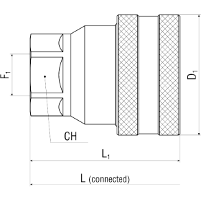 Brake Valve ISO-5676 3/8 BSPP Fem 1/2 1219432