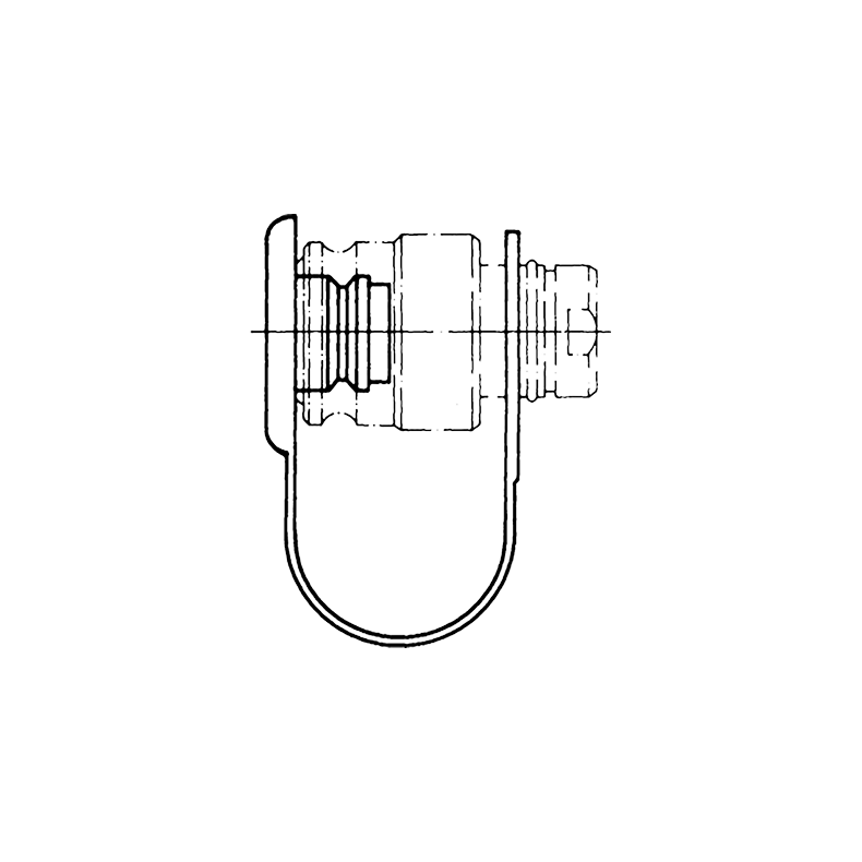 Stvprop ISO B - rd - Female - 1/4" 1224400