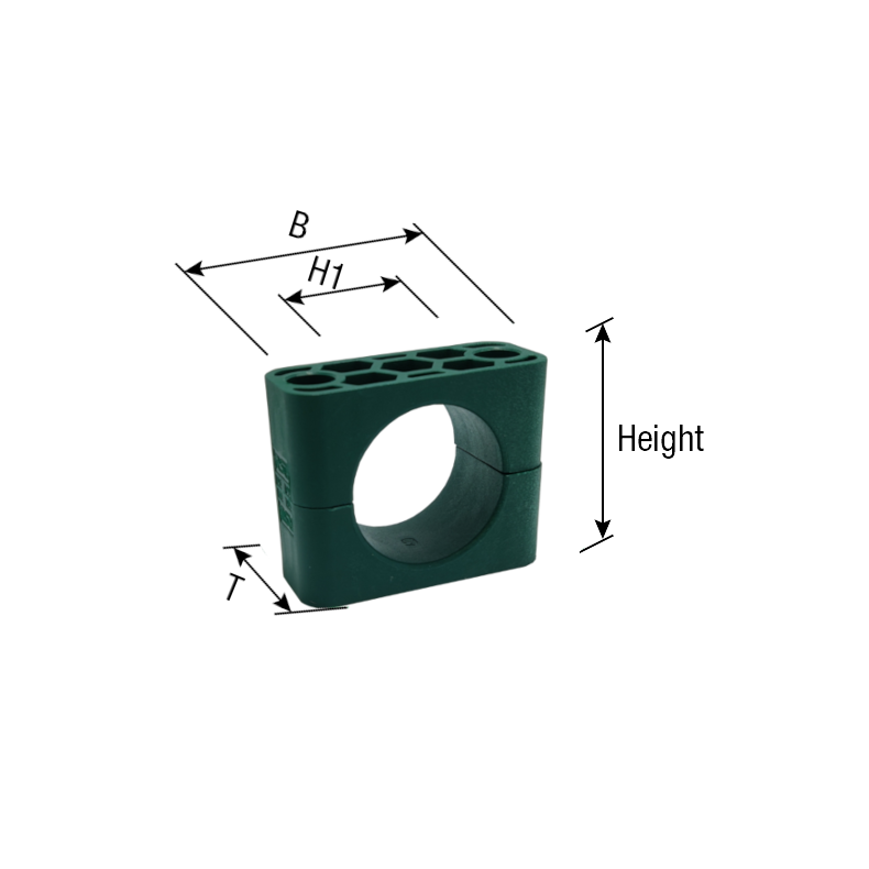 Rrklemmer - Gr.1 - 10mm - Grn 1901347