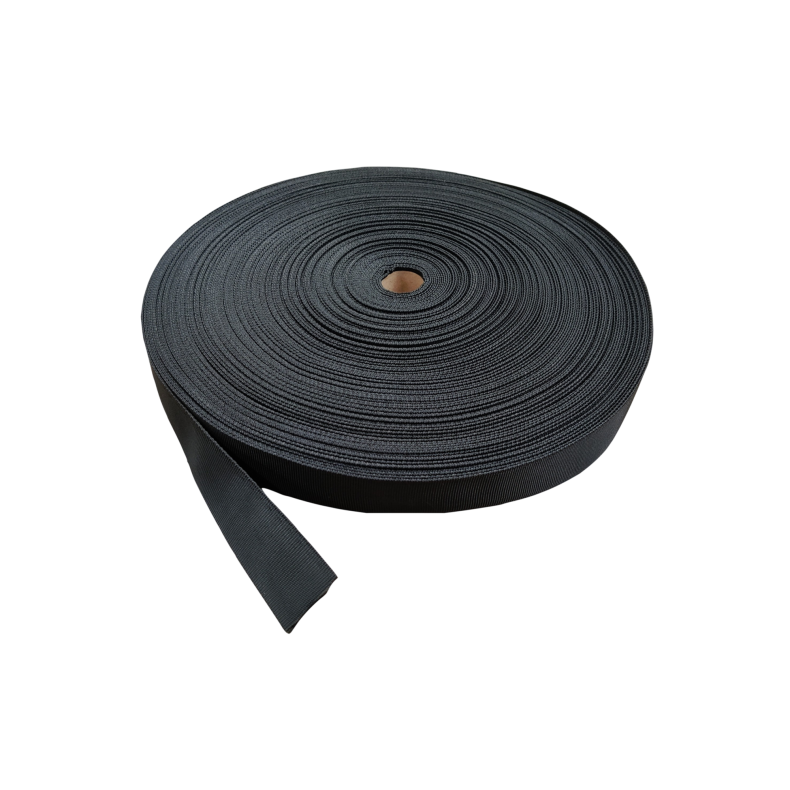  Tekstil overtr�ksstr�mpe diameter 25mm - Flad m�l 40MM