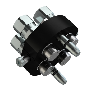 Multi Faster - Hanpart - 4 udtag -  1/2