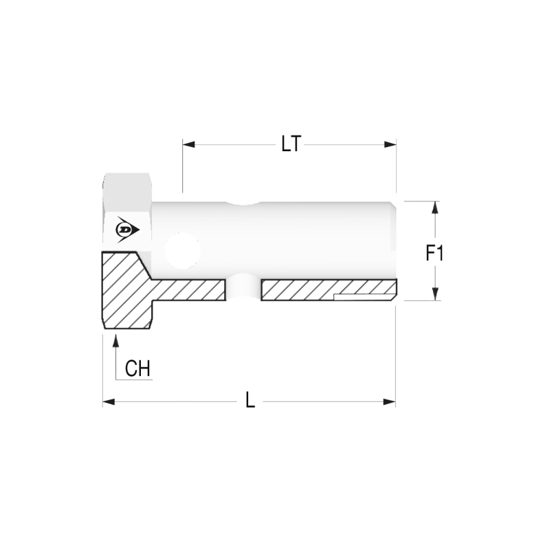 Dobbelt Banjoblot - BSP - 1/4" 1220787