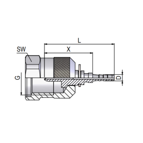 TEST FEMALE M16X2 > 7553020000  1217216