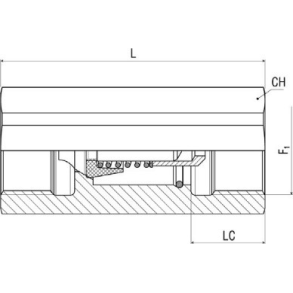NON-RETURN   - RV - 3/8