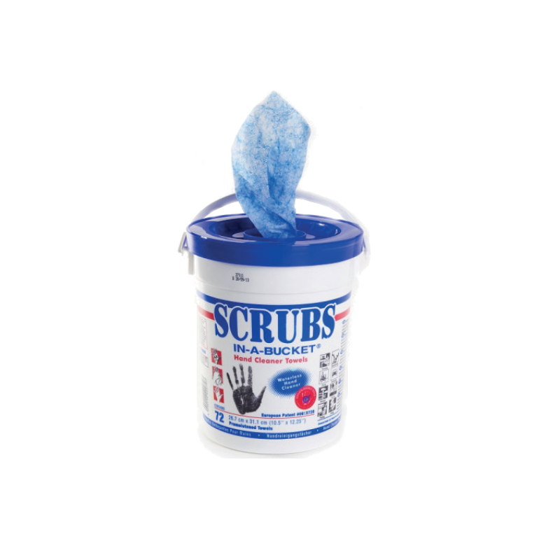SCRUBS HAND CLEANER V�DSERVIET. 72 STK.  120447
