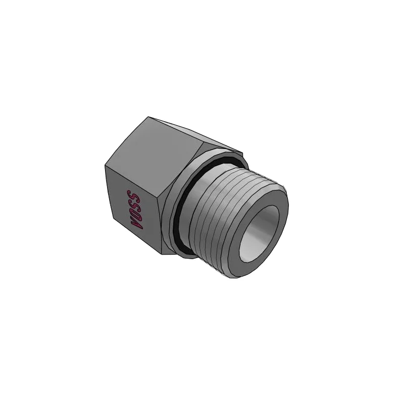 RI-1 1/2-ED-1 1/4 - Straight BSPP FEM 1 1/2" Male 1 1/4"ED  1218186