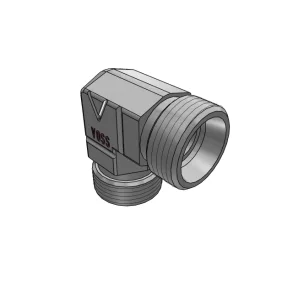 W-04LL - 90� DIN24� Male Union W04LL  1217972