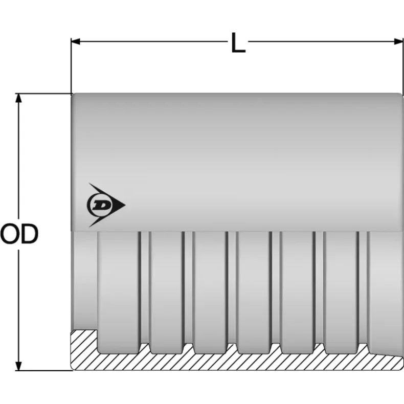 1/2" KAPPE F. MTKH SLANGE > 5800080508  1222097