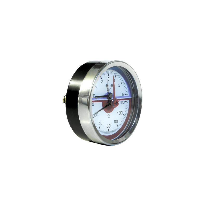 TEMP.PRESS.GAUGE DN63 REAR.CONN.1/4"BSP 1/4" BSP 0-40
