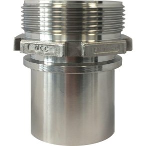 Slangestuds nippel BSPP syrefast 3